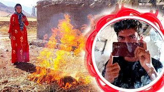 From fire to cleaning. The eye of Ahura in the mirror.