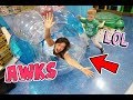 EMBARRASSING TOY SHOP INCIDENT! GIANT INFLATABLE BALL!!