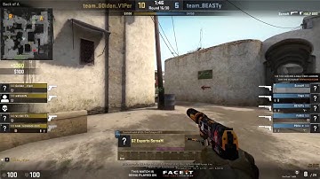 SCREAM USPS ACE AGAINST FACEIT NOOBS
