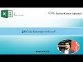 Mass QR Code Generator in Excel!