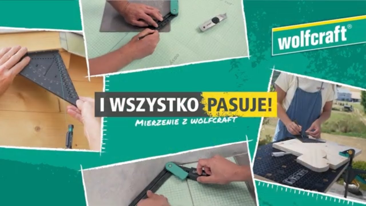 I WSZYSTKO PASUJE - MIERZENIE Z WOLFCRAFT | wolfcraft - YouTube