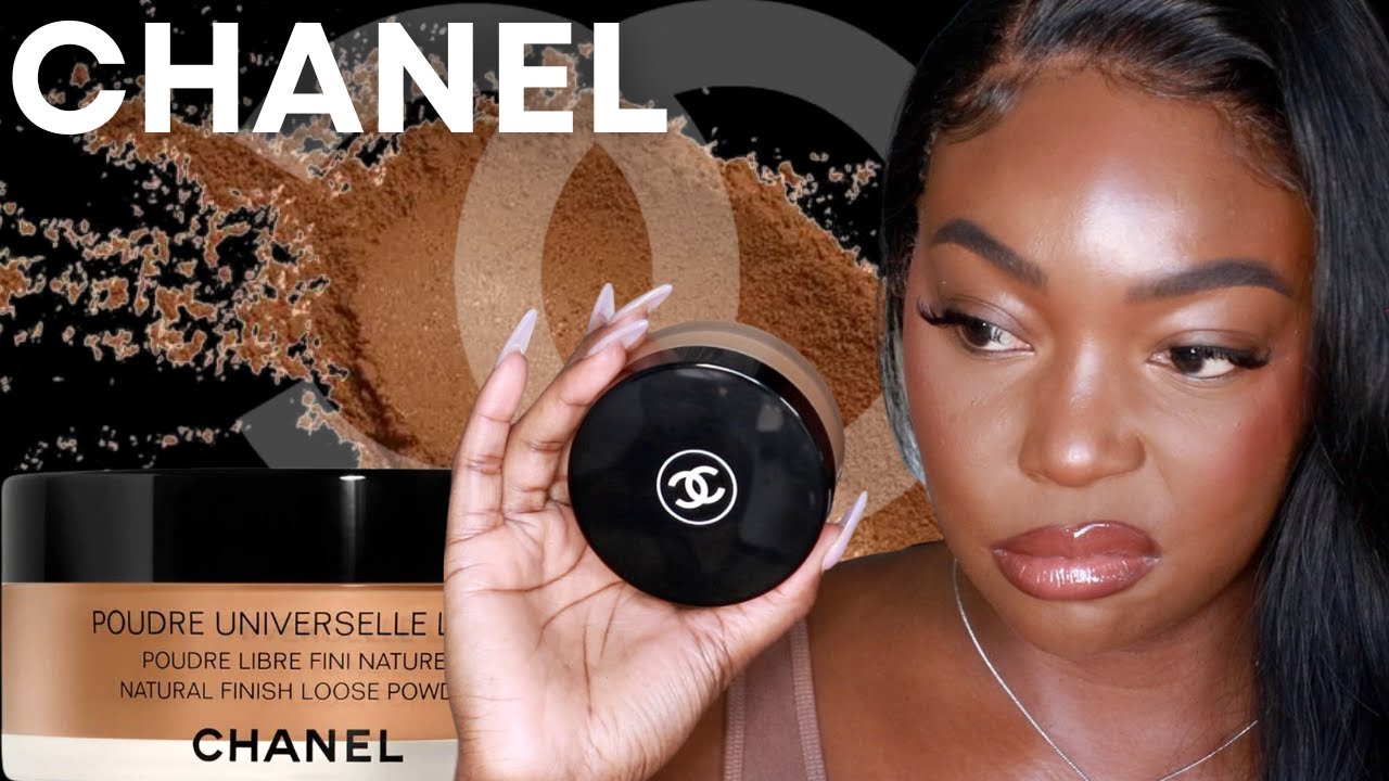 This is a mess! Trying the Chanel Loose Powder for the first time YouTube