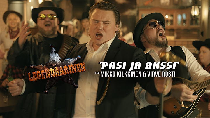 Pasi ja Anssi - LEGENDAARINEN (feat. Virve Rosti & Mikko Kilkkinen) MUSAVIDEO