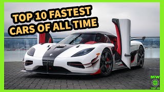 TOP 10 FASTEST CARS IN 2020!!