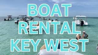 Rent a Boat in Key West, Florida! 🚤