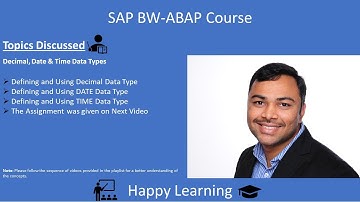 03 Decimal Date and Time Data Types