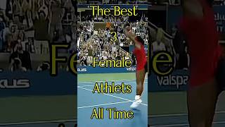 Top 3 Greatest Female Athletes of All Time 🐐 (You Won’t Expect #1)#sports
