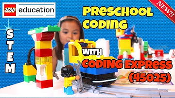 *NEW* LEGO Education Coding Express 45025 | Learn to Code with Trains for Preschoolers!
