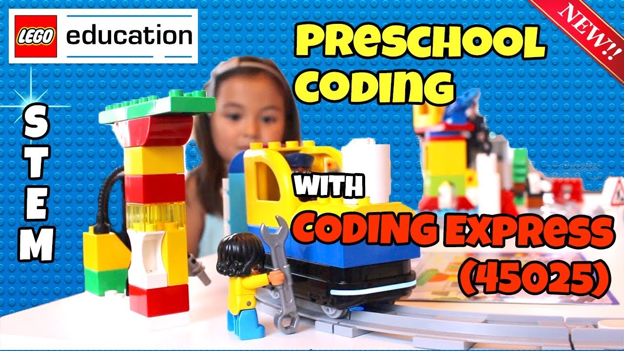 *NEW* LEGO Education Coding Express 45025 | Learn to Code with Trains for  Preschoolers!