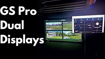 GSPro Dual Displays Setup