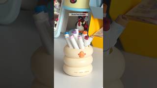 Cutest Duck Pen Holder 🎀✨ #pinteresty #unboxing #kawaii #aesthetic #cute #desk #deskdecor #pen