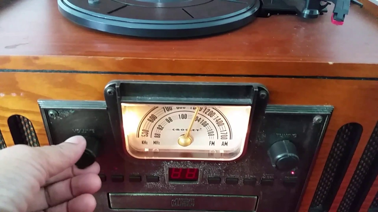 Crosley model CR74 YouTube