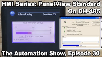 PanelView Standard To SLC-5/03, MicroLogix On DH-485: Creating & Testing A PanelBuilder 32 Project