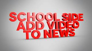 TUTORIAL-SCHOOL SIDE -  ADD VIDEO TO NEWS' IN SCHOOL ATTENDANCE TRACKER APP. - SCHOOL MOBILE APP screenshot 1