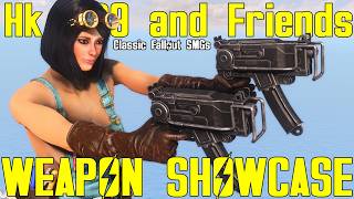Fallout 4: Hk MP9 and Friends - Weapon Mod Showcase
