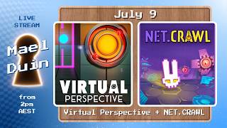 🔴LIVE: Let's play 🔘 Virtual Perspective + 👾 NET.CRAWL