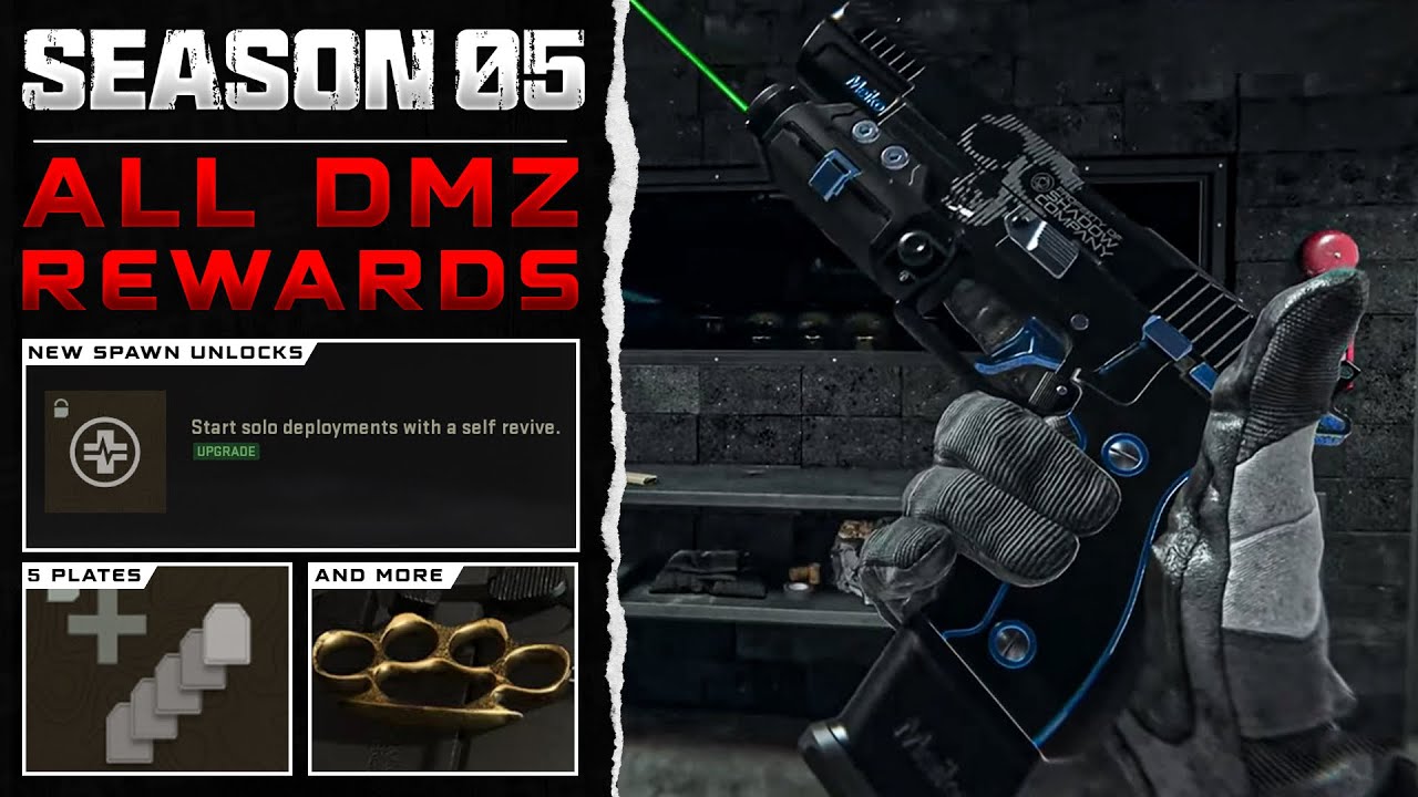 The NEW DMZ Season 5 Faction Rewards & How To Unlock Them… (Shadow