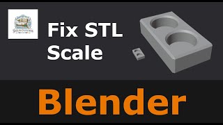 How to Fix STL Export Scale in Blender | PrusaSlicer 3D Printing Tip