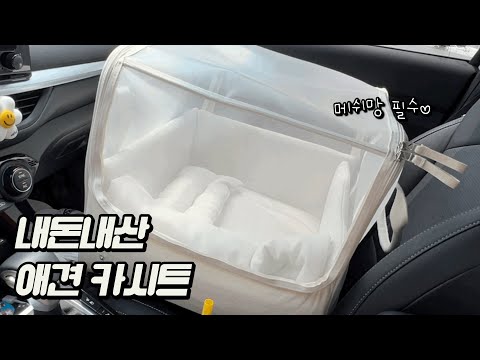 운전 vlog랑 내돈내산 애견카시트 ㄹㅇ추천템@ 드루오ㅏ💛