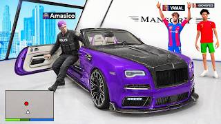 AM furat MASINILE CELEBRITATILOR ca POLITIST FALS in GTA 5!