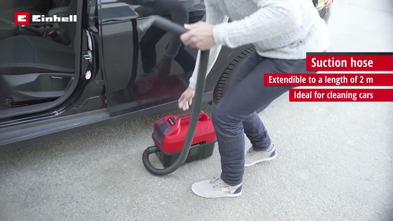 Einhell Aspirateur eaux et poussières sans fil T…