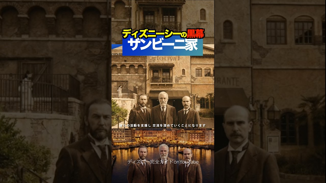 ディズニーシーを裏で操る黒幕「ザンビーニ家」とは?
