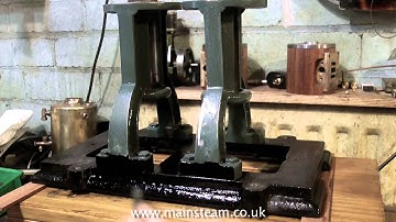 PART #9 - REBUILDING A LARGE OLD TWIN CYLINDER MODEL STEAM ENGINE