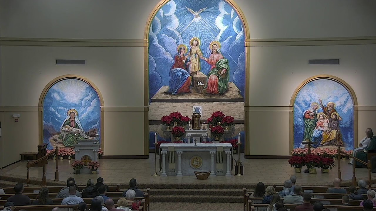 Holy Mass live streamed from St. Ann Catholic Church in Clayton, North Carolina, USA