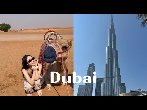 두쫀쿠 없는 두바이여행🌵vlog|사막투어.미슐랭.분수쇼.전망대