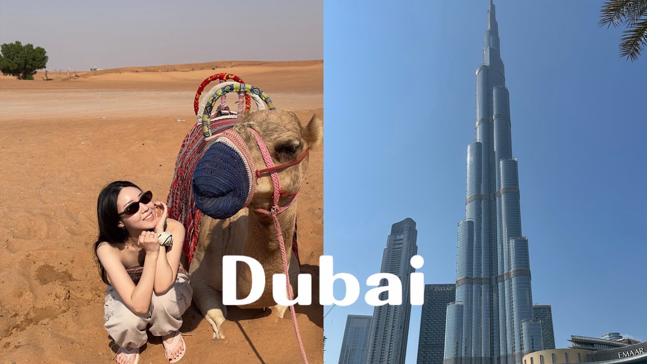 두쫀쿠 없는 두바이여행🌵vlog|사막투어.미슐랭.분수쇼.전망대