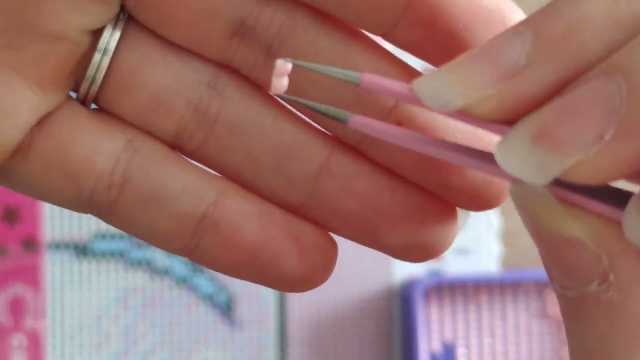 Tuto diamond painting - La pose en damier 