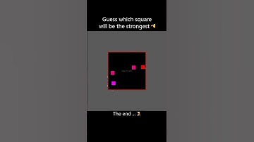 Squares are bouncing, but the border shrinks #simulation #satisfying #crash #viral #trending