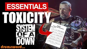 ★ Toxicity (System Of A Down) ★ Free Video Drum Lesson | How To Play ESSENTIALS (John Dolmayan)