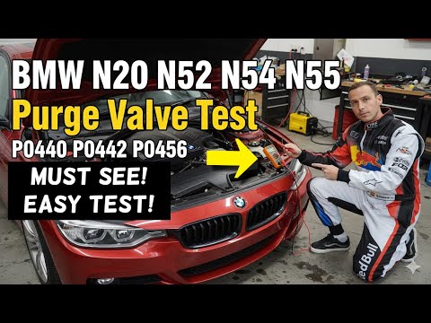 BMW N20 N52 N54 N55 Purge Valve Test | P0440 P0442 P0456 Troubleshooting