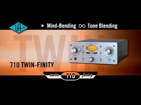 Universal Audio 710 Twin-Finity Tone Blending Mic Preamp