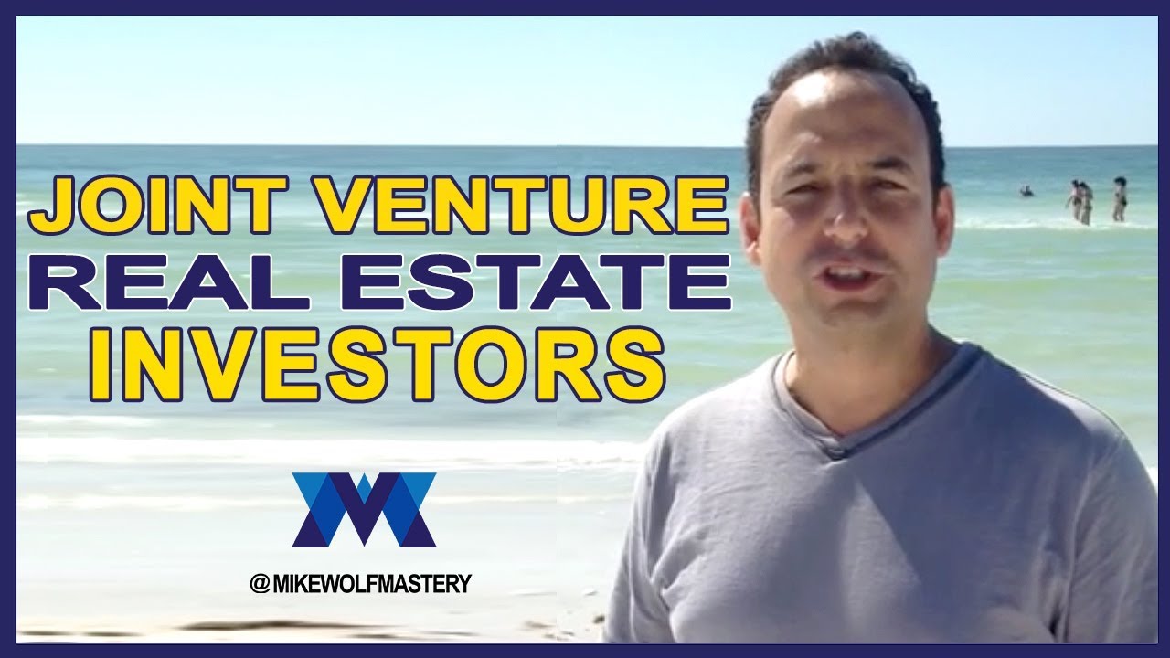 Joint Venture Real Estate Investors YouTube