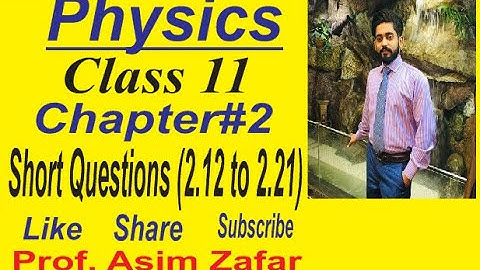 Lecture#25 Class#11 Chapter#2   #Exercise Short Question (2.12 to 2.21) #detail Explanation