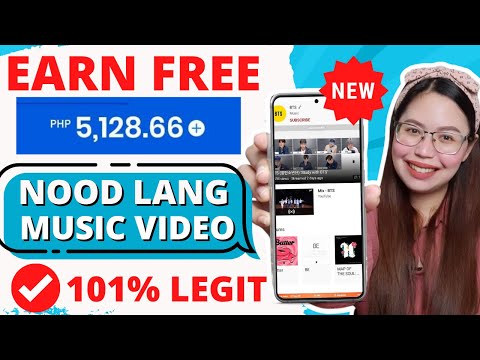 EARN P5,000 FREE GCASH NOOD LANG NG MUSIC VIDEO SA PHONE | with PROOF OF PAYOUT | LEGIT PAYING