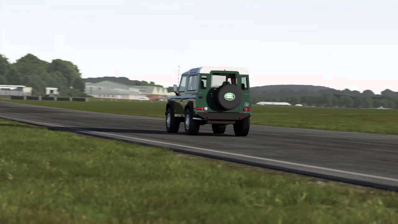 Forza Motorsport 6 landrover defender on the top gear track