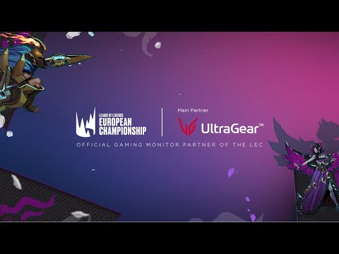 LG UltraGear:  Official Gaming Monitor Partner of the LEC I LG