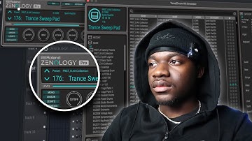 Making A DARK Trap Beat With Zenology In 10 MINUTES!