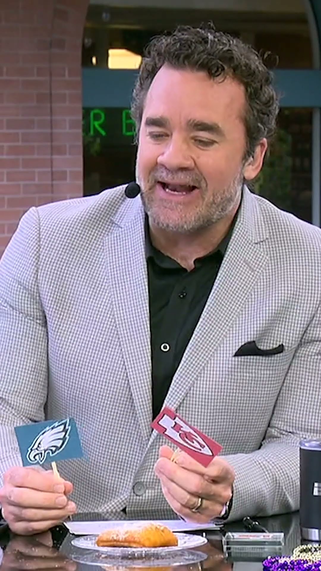 Get Up's Super Bowl LIX picks in BEIGNETS! ?
