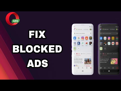 How To Fix And Solve Opera Mini App Blocked Ads | Final Solution