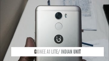 Gionee A1 Lite Indian Retail unit hands on/ Unboxing and review coming up