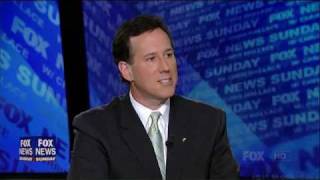 Rick Santorum on Fox News Sunday