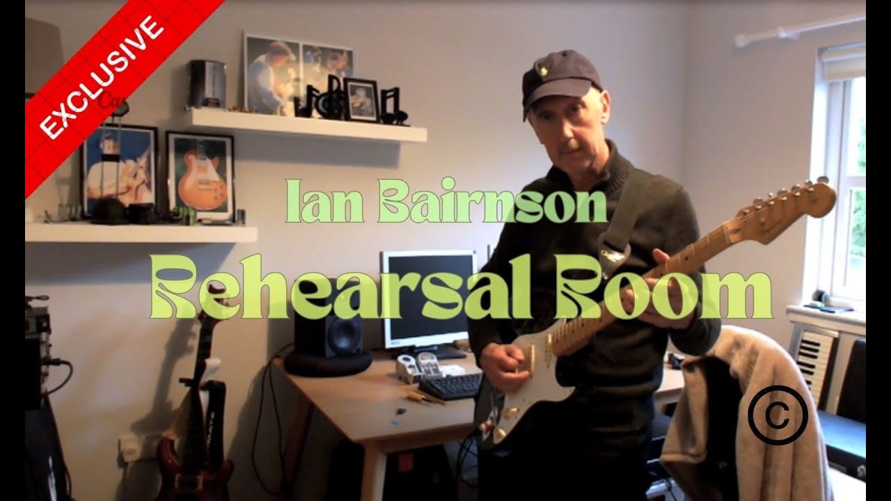 We spent the whole day in Ian Bairnson's rehearsal room !