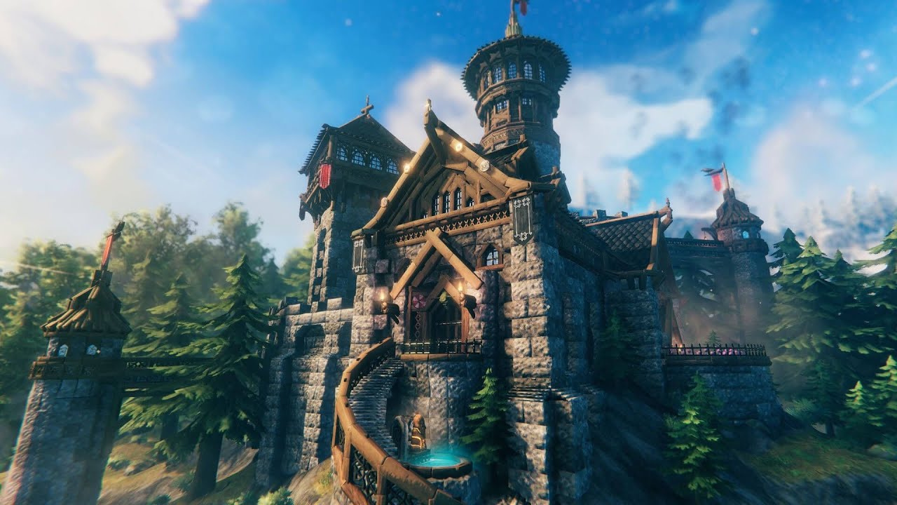 MERRY CHRISTMAS ALL! - ULTIMATE BASE BUILDING IN VALHEIM - MISTLANDS UPDATE  - YouTube