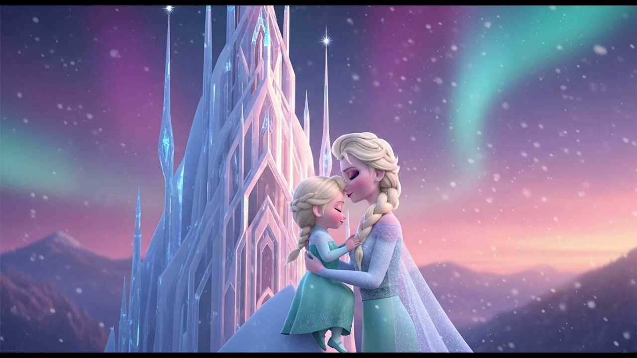 Enchanted Winter Tower Kiss | Elsa & Daughter Cozy Song