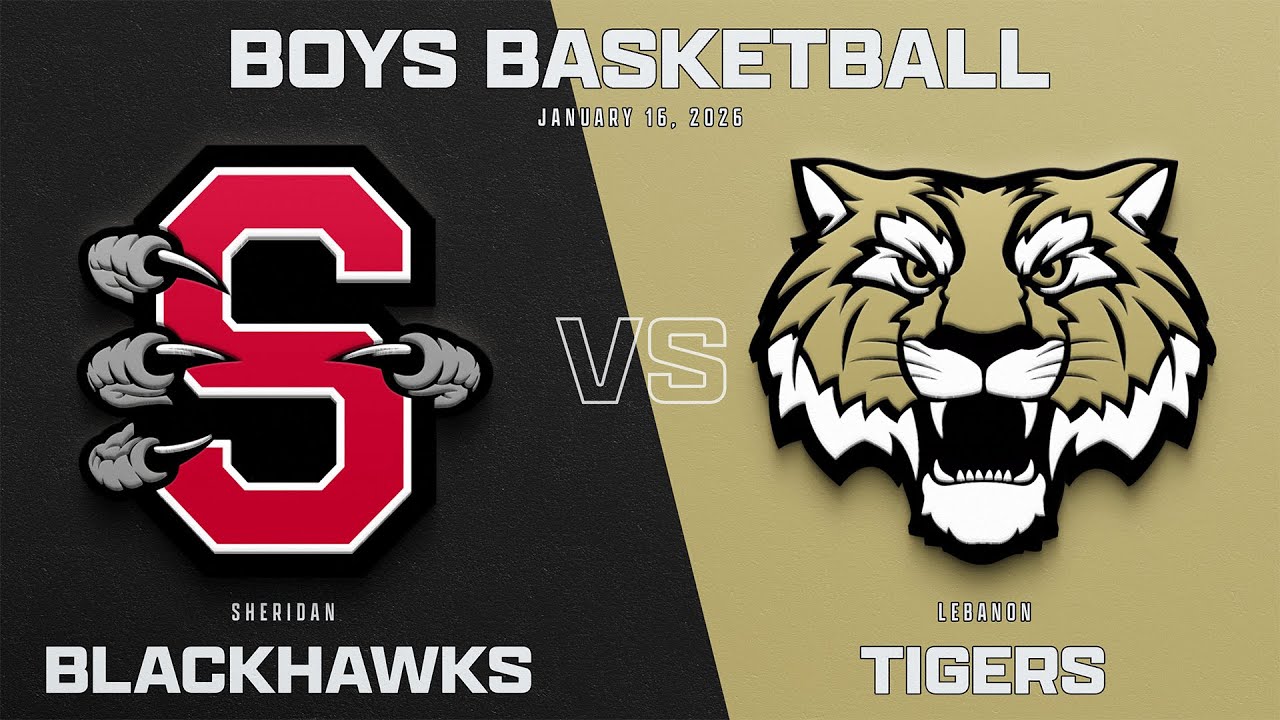 Sheridan v Lebanon | 2025-26 Boys Basketball | Bragg Sports Media