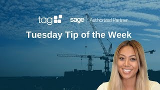 How To Process Change Orders in Sage Service Operations | Sage 100 Contractor